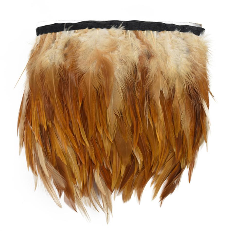 10 метров натуральная тесьма из перьев для шитья одежды, ручной работы, перья для вечеринки, свадьбы, перья для рукоделия, DIY украшение 10-15 см