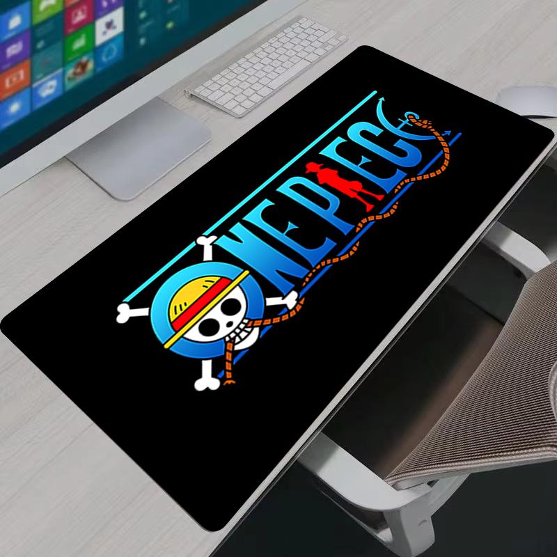Mouse Pad Laptop Computer Accessories Anime One Piece Logo Keyboard Mouse Mat Game Large Mousepad Pc Gamer Cabinet Desk Mat