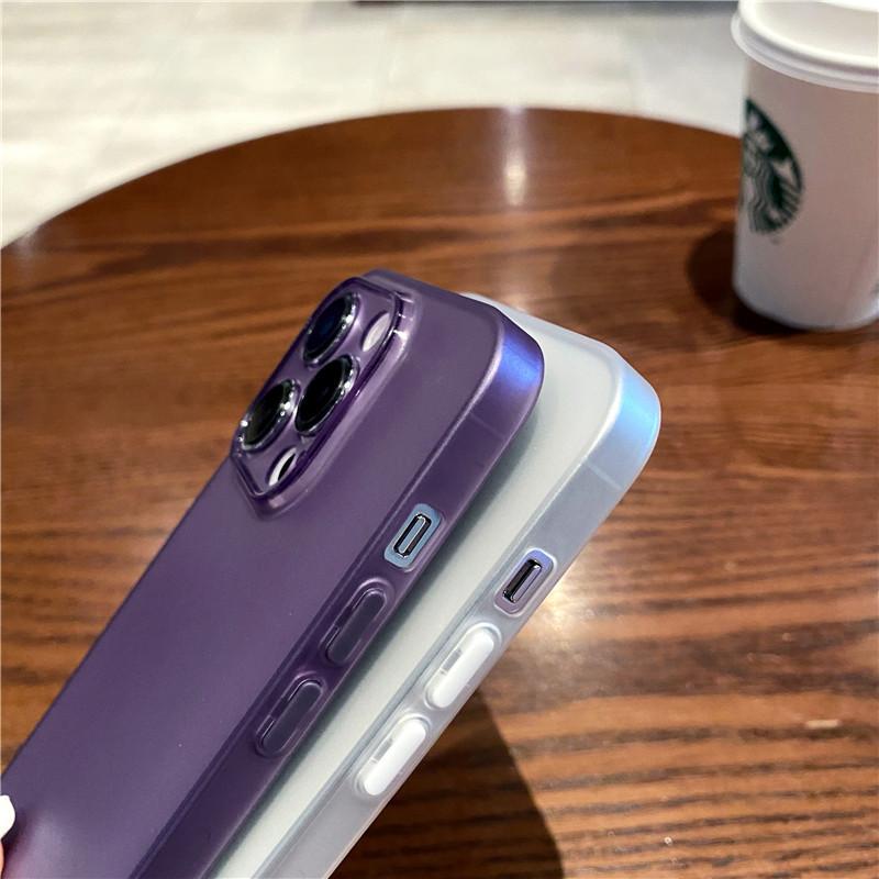 Подходит для чехла для мобильного телефона iPhone 15, защитный чехол Apple 13, ультратонкий матовый ТПУ, мягкий чехол 12pro, тонкое отверстие, полная защита