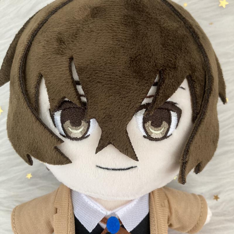 Аниме Дазай Осаму Плюшевая Кукла Стоящая Версия Персонаж Bungou Stray Dogs Милая Мягкая Набивная Подушка Хэллоуин Рождественский Подарок 20См