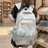 Women's New Campus Joker Large Capacity Computer Travel Backpack Light Junior and Senior High School Students Backpack.