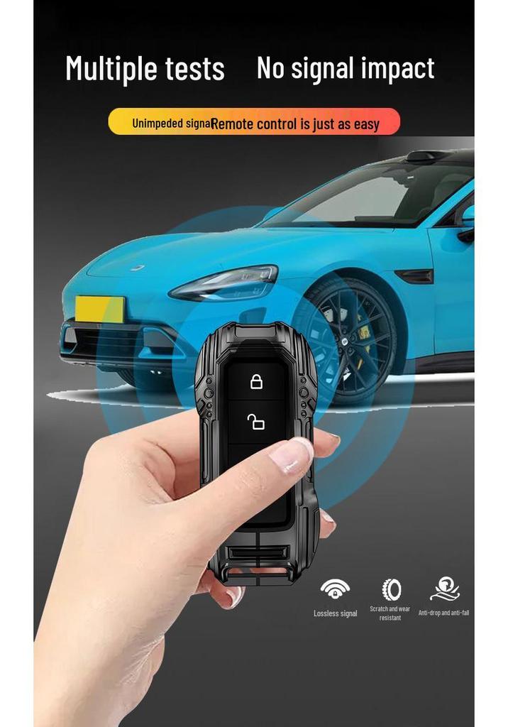 Держатель NFC для ключа автомобиля Xiaomi SU7 2024: Защитный чехол с пряжкой для мужчин и женщин