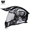 Off-road Rally Helmet Full Helmet Locomotive Long-distance Men's and Women's Multifunctional New Double Lens Highway Rally Universal in All Seasons