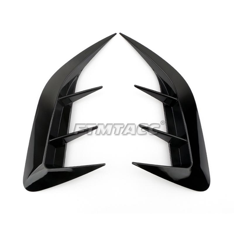 Rear Bumper Fog Light Lamp Frame Decoration Cover Trim For LEXUS NX 260 350h NX260 NX350h Car ABS Accessories Exterior