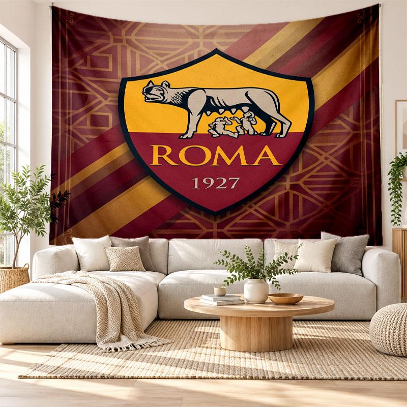 AS Roma Wall Tapestry, Soft Fabric Wall Hanging, Decorative Backdrop For Bedroom Home Wall Art