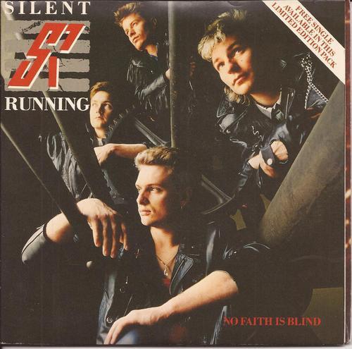 7-дюймовая пластинка SILENT RUNNING No Faith Is Blind R6104 1985 Великобритания Dance Electronica Б/у