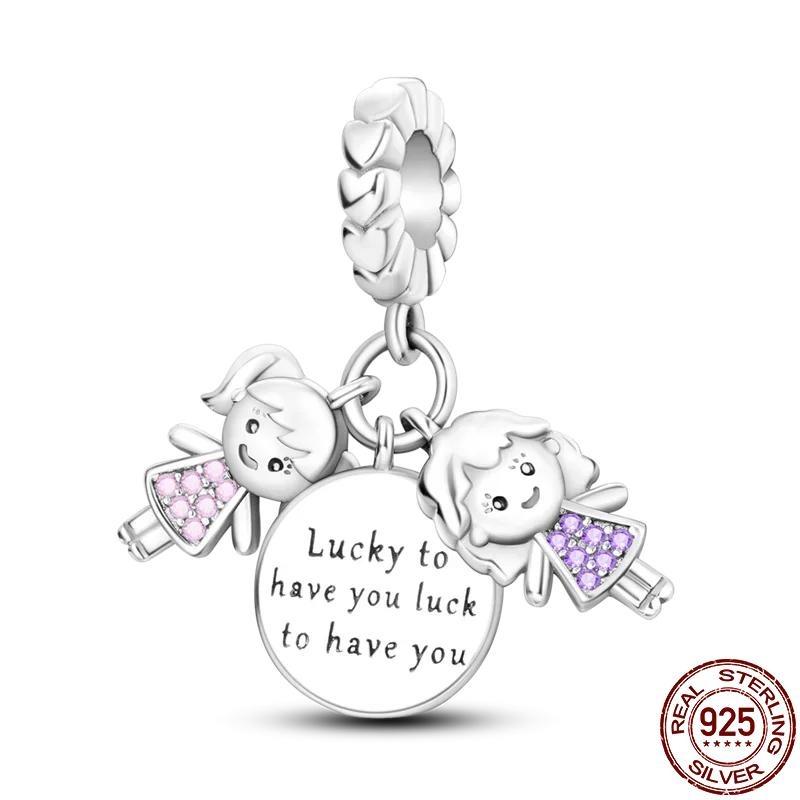 New In Copper Red Wine And Wine Glass Charm Beads Fit Bracelet Diy Pendant Woman Jewelry