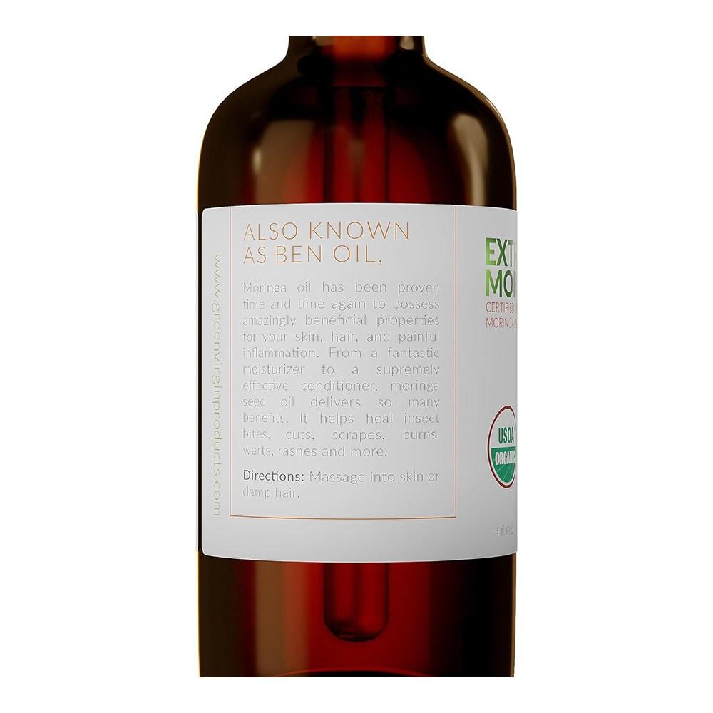 Масло МОРИНГА Green Virgin Products 4 жидких унции, 1 единица