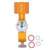 W21.8 Soda Carbonator Refill Adapter Professional High Accuracy CO2 Refill Adapter with Pressure Gauge and Deflating