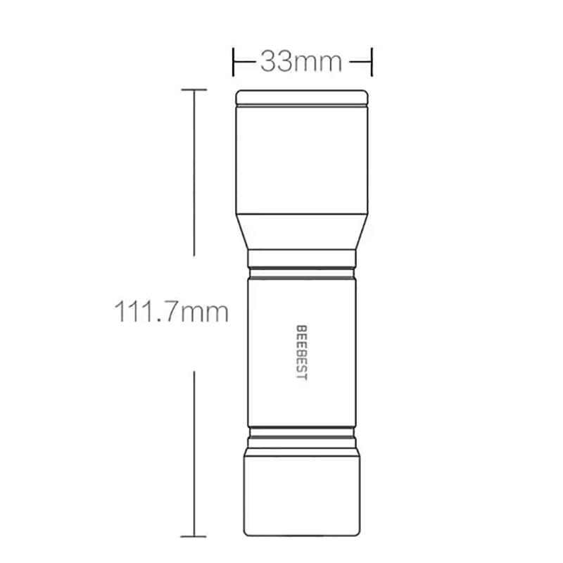 Фонарик Xiaomi BEEBEST F1