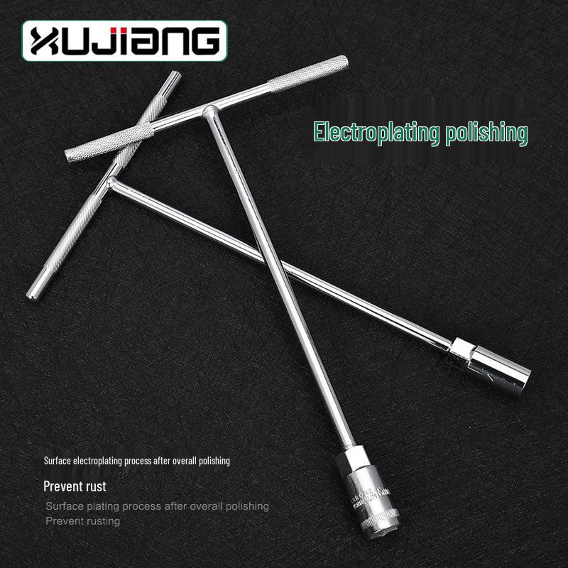 Удлиненный шестигранный торцевой ключ с Т-образной рукояткой (6-19mm)