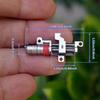 2 Wire 5MM Planetary Gearbox Gear Stepper Motor, Tiny ,Stepping Motor Linear Screw Metal Slider,