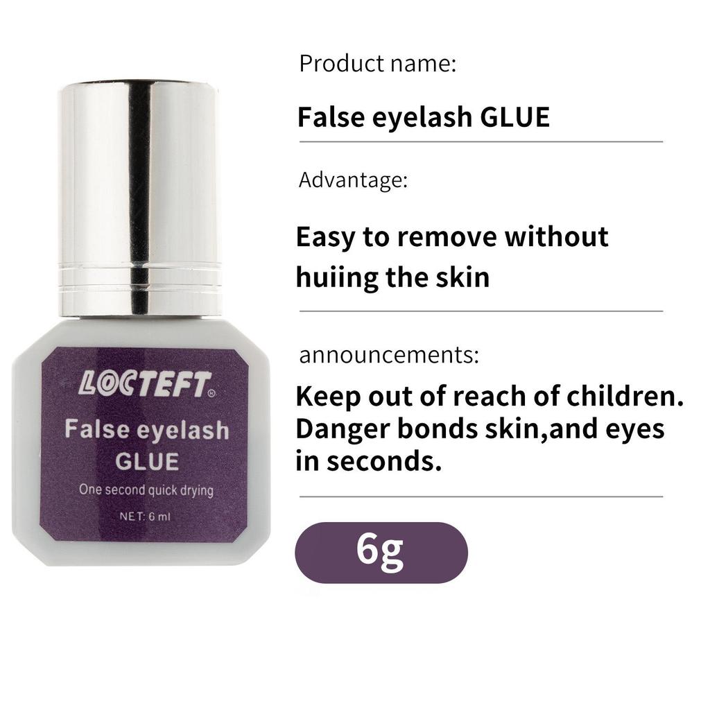 Стойкий, Не вызывающий раздражения Клей для наращивания ресниц - Быстросохнущий и Мягкий клей для салонного использования