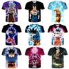 3d Mens Womens Print Dragon Ball Z Vegeta Goku Tshirts Casual Tees Shirts Anime