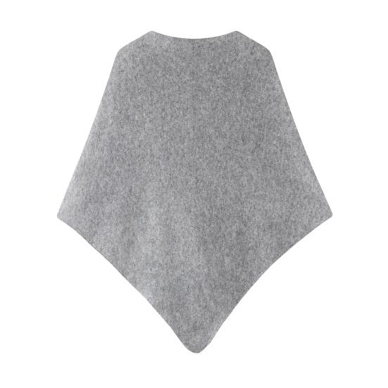 Женская вязаная шаль, накидка, шарф, однотонный, удобный кардиган, кейп, имитация кашемира, на плечи, топы, свитер