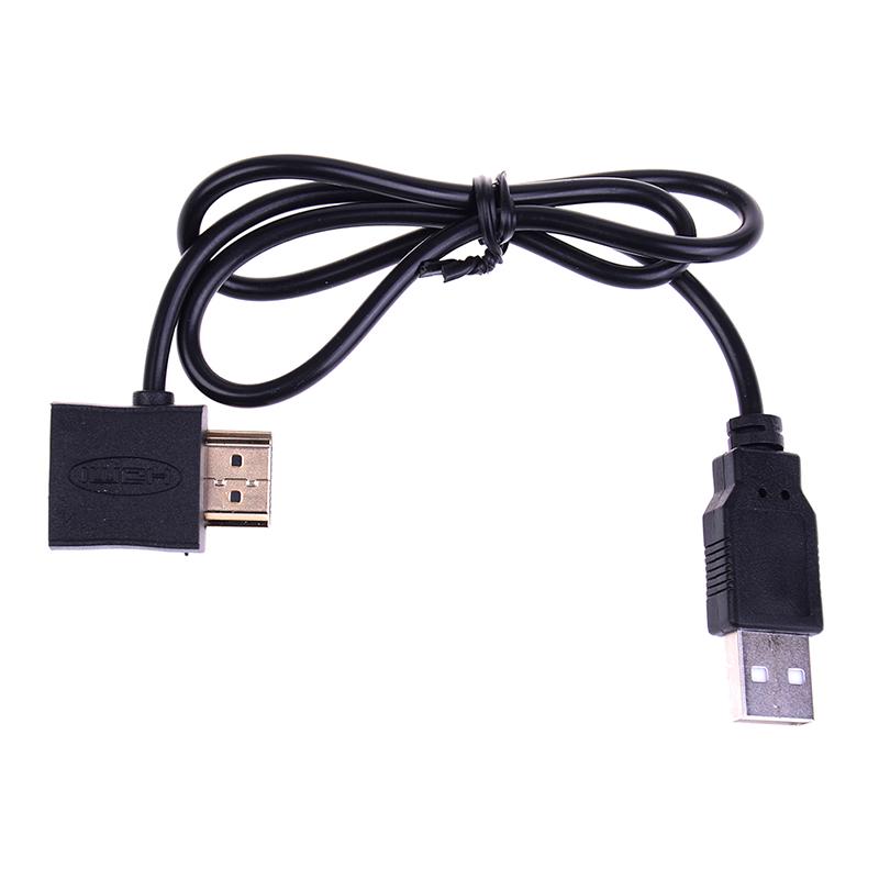Hdmi Male To Female Connector + Usb 2.0 Charger Cable Spliter Adapter Extender