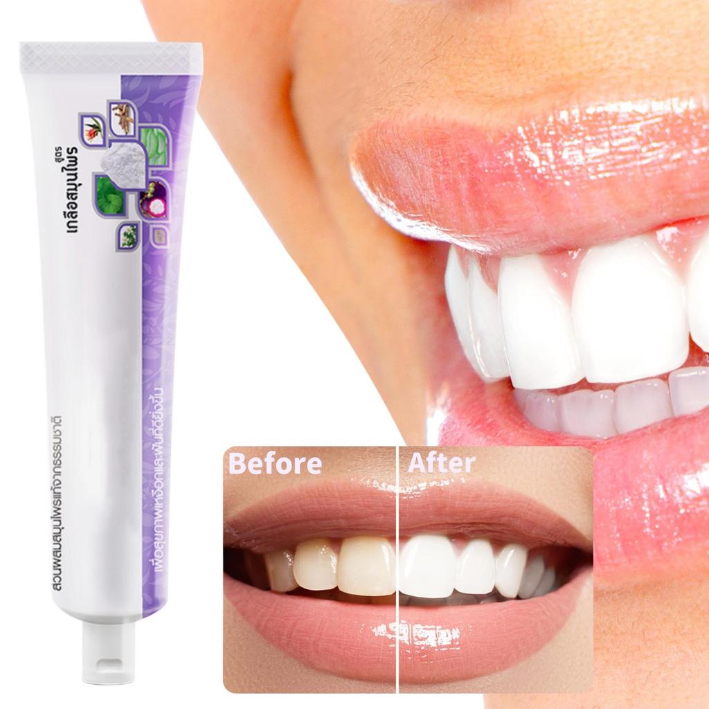 Зубная паста с экстрактом Шуанлянь на основе трав очищает желтые зубы и пятна, освежает и укрепляет здоровье зубов, 90 г