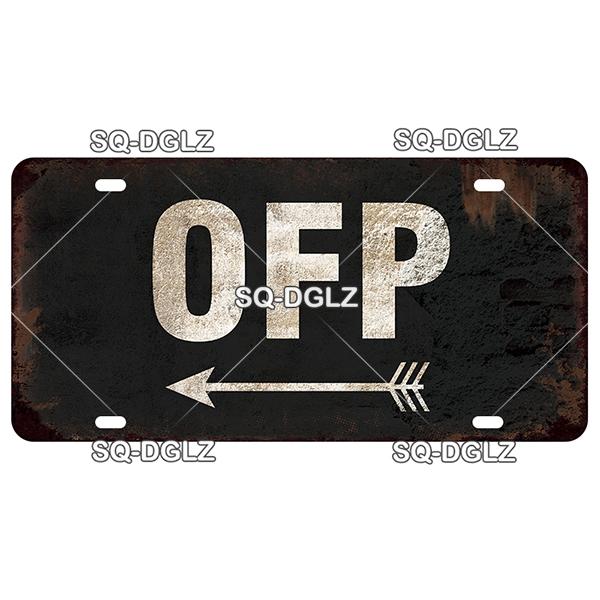 SQ-DGLZ Minen German Road License Plate Warning Tin Sign State Wall Decoration Metal Sign Home Decor Painting Plaques Art Poster