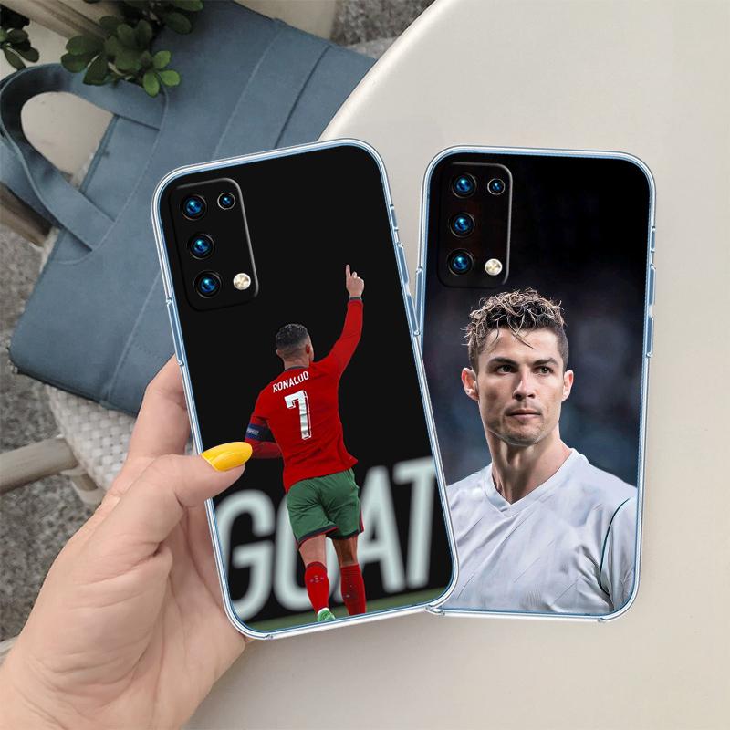 Прозрачный чехол C-cr7 для Samsung Galaxy A04 A04S A14 A23 A34 A54 M23 M33 M52 M53