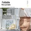 Little Bear Portable Foldable Rechargeable USB Handheld Mini Fan CN plug (adapter included)