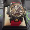 Б/у CASIO G-SHOCK MUDMASTER GWG-1000GB-1AJF Черный ремешок + Красный ремешок