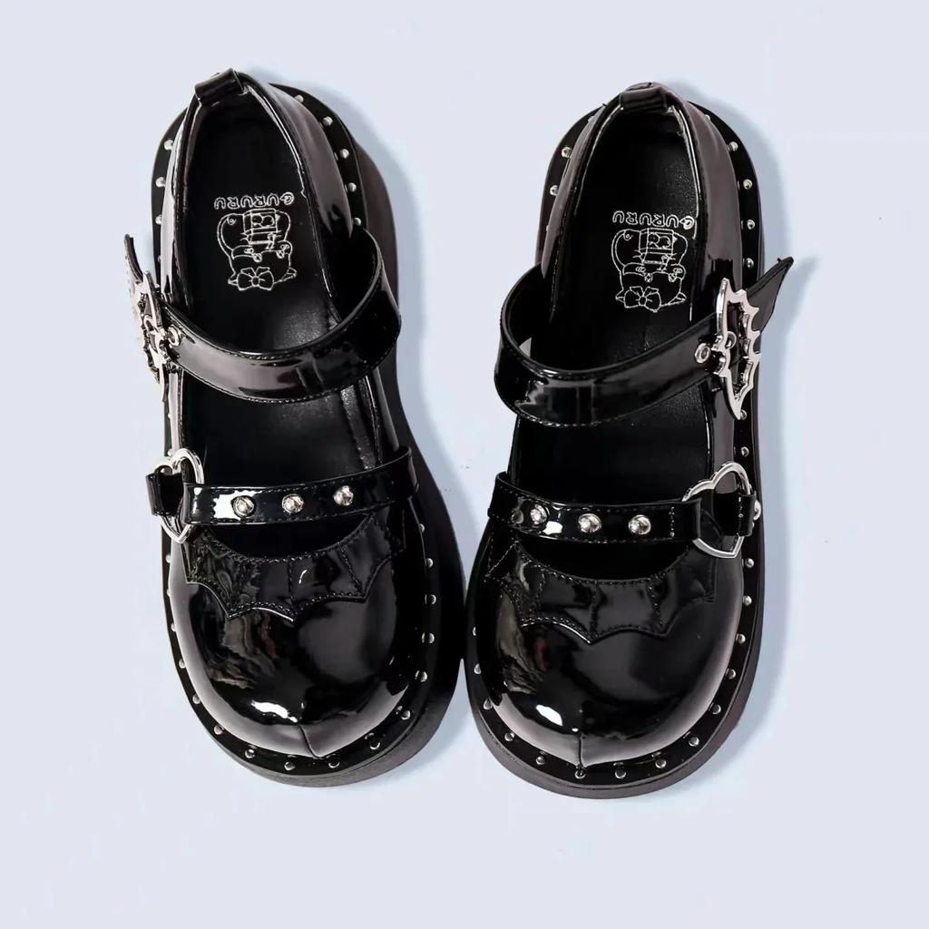 Модные новые женские туфли-лодочки на платформе для женщин весна лето лолита Мэри Джейн на каблуках клиновидные сандалии милые повседневные туфли для косплея