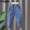Children's Spring and Autumn Loose Jeans Trousers Children's Clothing Spring and Autumn Clothes Boys and Girls Casual Pants