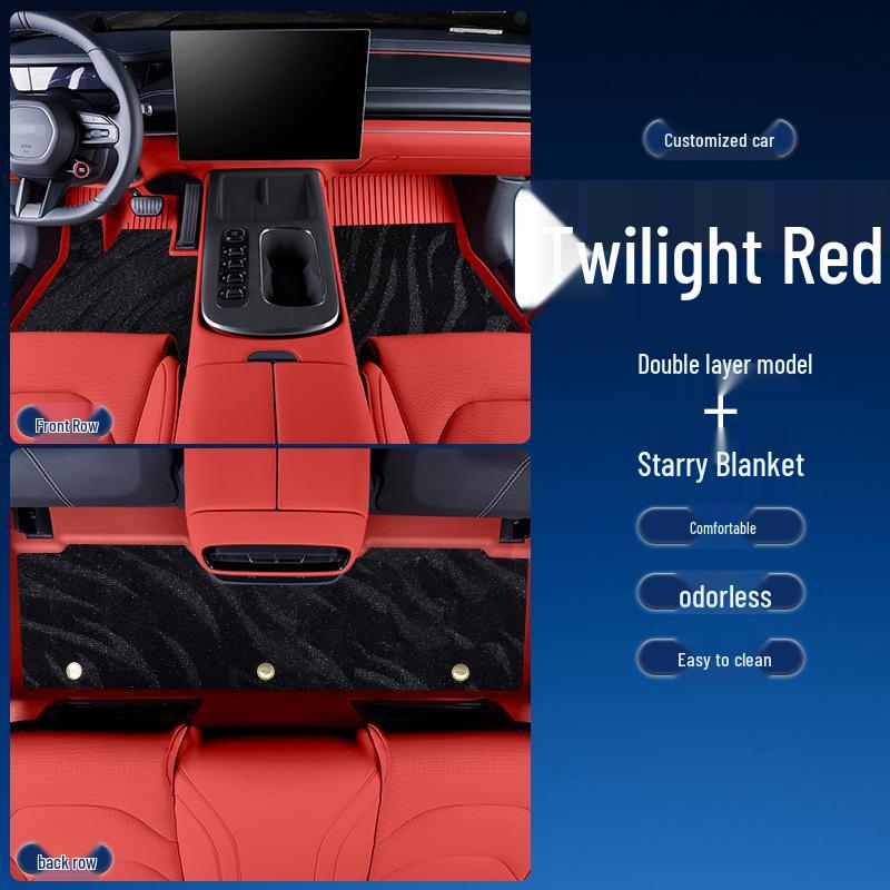 Waterproof TPE Car Floor Mats for Modern Verna 16-20 & Verna RV 17-18 Models