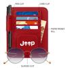 JOT2 Car Sun Visor Organizer Multi-Pocket Card Glasses Storage Holder for Jeep CHEROKEE LIBERTY COMPASS PATRIOT car accessories