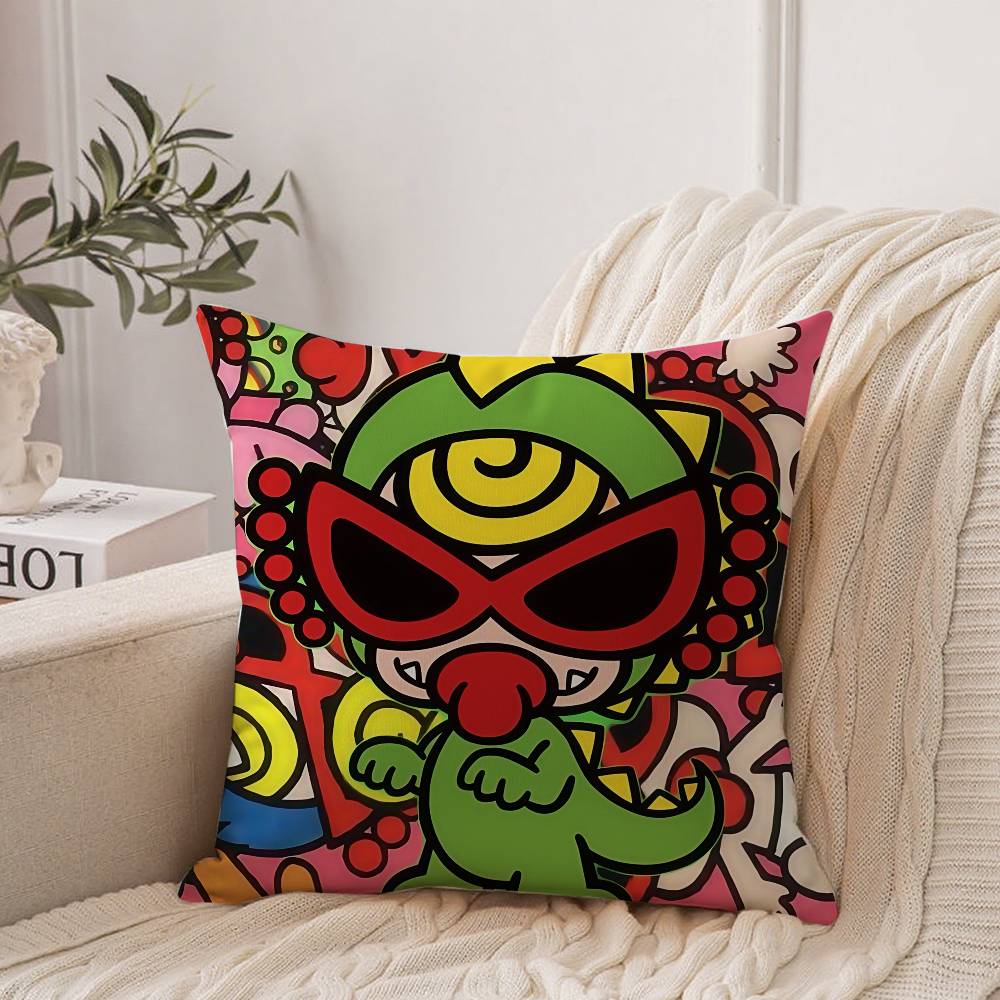 J-Japan H-Hysteric M-Mini Pillow Case Home Decor Throw For Sofa Bed Car Room Decor Gift Idea