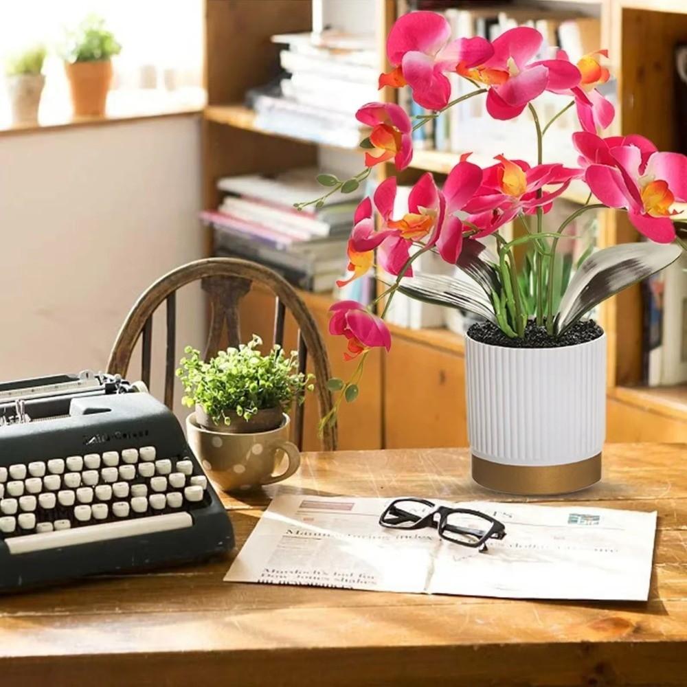 Цветок Фаленопсис Искусственные Цветы Имитация Бонсай Орхидея Новая Поддельная Фаленопсис