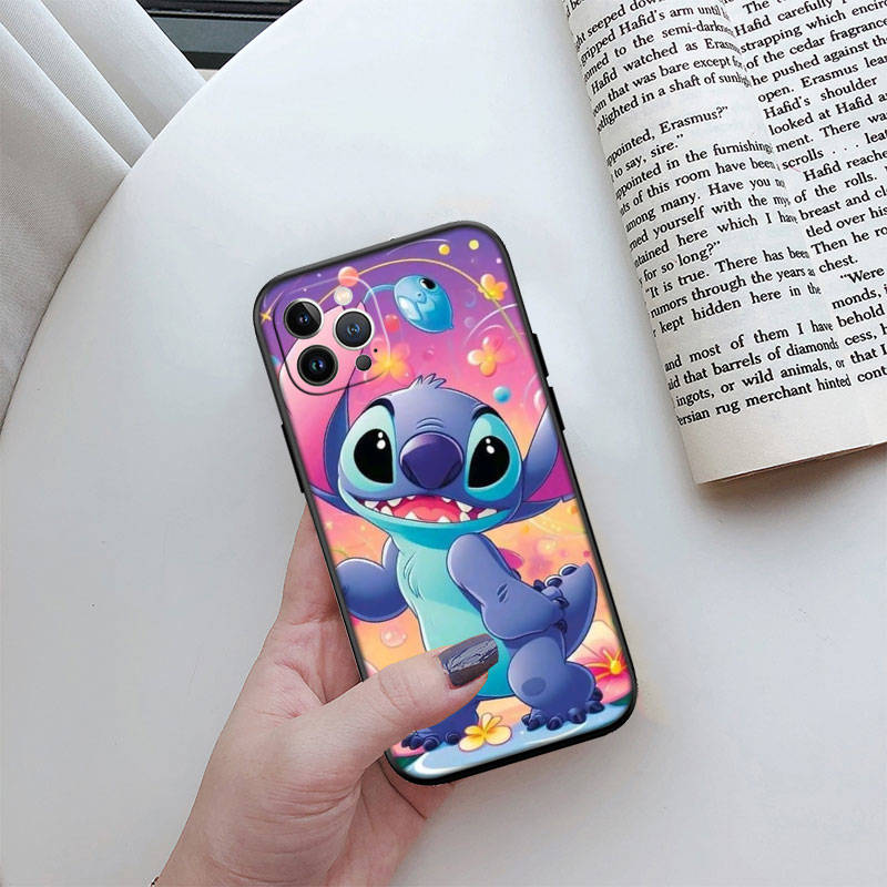 Чехол для телефона ED32 Lilo Stitch для iPhone 6 6s 7 8 11 12 13 14 15 XS Pro Max XR X SE Samsung S20 S21 S22 S23 S24 FE Ultra Plus Lite S21S A55