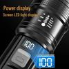 Multi-functional Rechargeable Long-Range Flashlight with Laser Cannon and Extended Battery Life