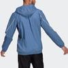adidas M Favs Q1 толстовка с капюшоном на половину молнии, спортивная куртка, мужская верхняя одежда, темно-синий GK9443