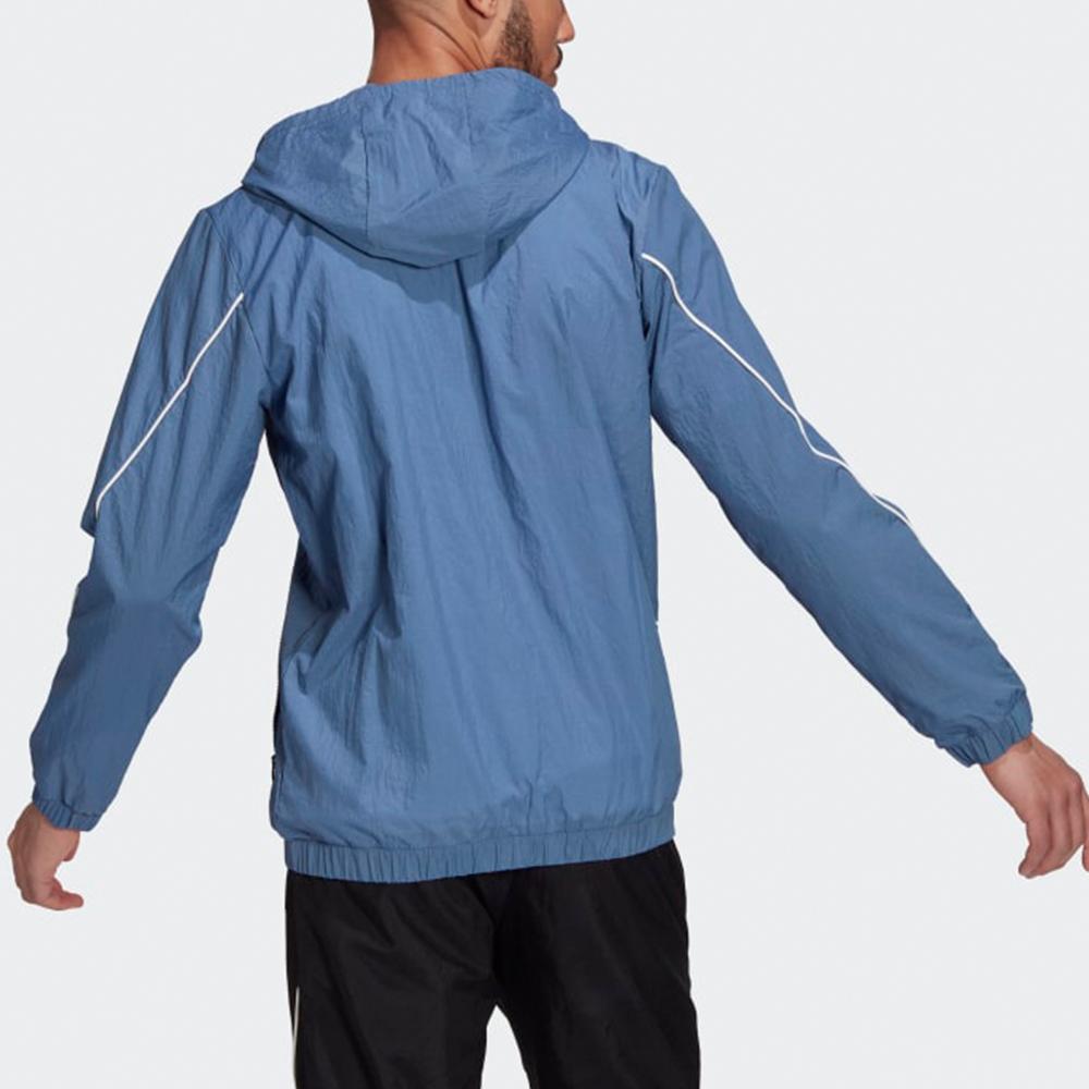 adidas M Favs Q1 толстовка с капюшоном на половину молнии, спортивная куртка, мужская верхняя одежда, темно-синий GK9443