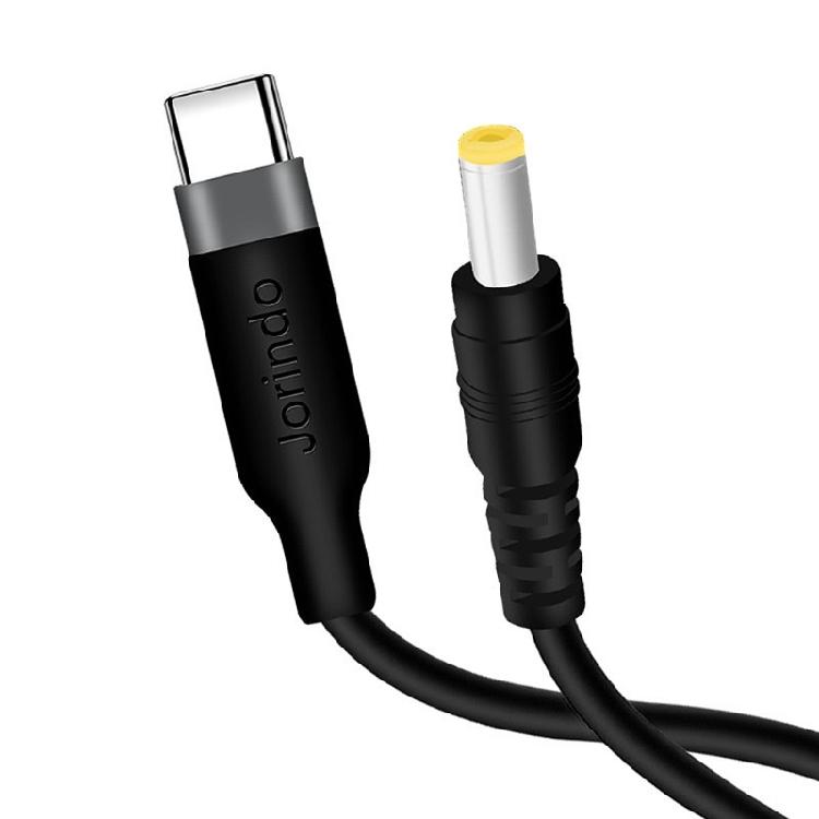 Кабель питания USB C на DC5.5mmX2.1mm, вход USB Type C, выход DC12V, для зарядки, прочный