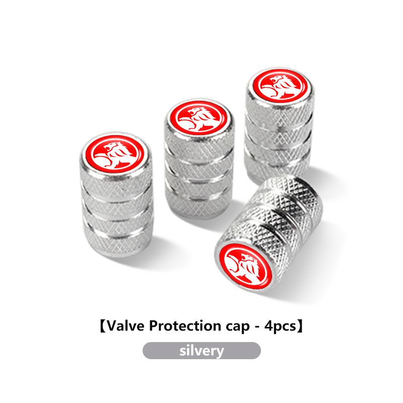 ASR1 4Pcs Car Tire Valve Stems Cap Tire Valve Cap Wheel Stem Air Valve Cap For Holden Colorado 7 2012-2023 Astra Commodore Cruze VT
