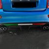 Настоящее твердое углеродное волокно для Abarth 595 695 595C 2017 2018 2019 2020 2025 2025 2025 Автомобильные наклейки-аксессуары для декора заднего бампера