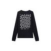 Nike Dri-Fit Футболка с круглым вырезом и буквенным принтом с логотипом, мужские топы, черные DH0714-010