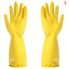 Kitchen Dish Washing Gloves House Cleaning Waterproof Rubber Washing Gloves Long
