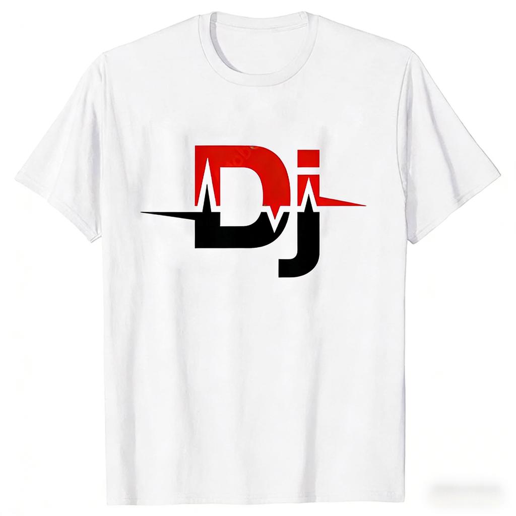 Electronic Hip Hop DJ Print Cotton TShirt Summer 2026 New Design Casual for Both Unisex and Women Hip Hop Streetwear