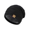 Men's Winter Wool Hat Fashion Stacking Hat Snow Fleece Ear Protector Knitted Hat Factory Direct Sales
