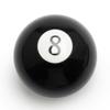 POSSBAY New Universal Black No.8 Billiard Ball Round Custom Gear Shifter Shift Knob