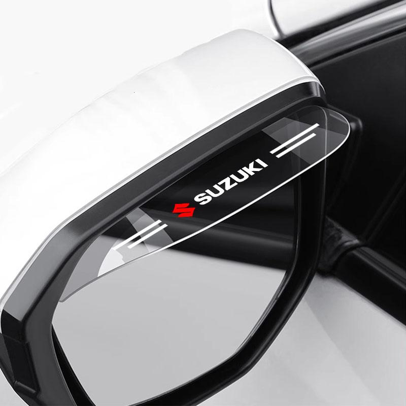 2 шт. Защитные накладки на боковые зеркала заднего вида автомобиля, накладки-дождевики, наклейки для Suzuki Jimny Samurai S-Cross SX4 GW250 Swift XL-7 ALTO IGNIS, аксессуары
