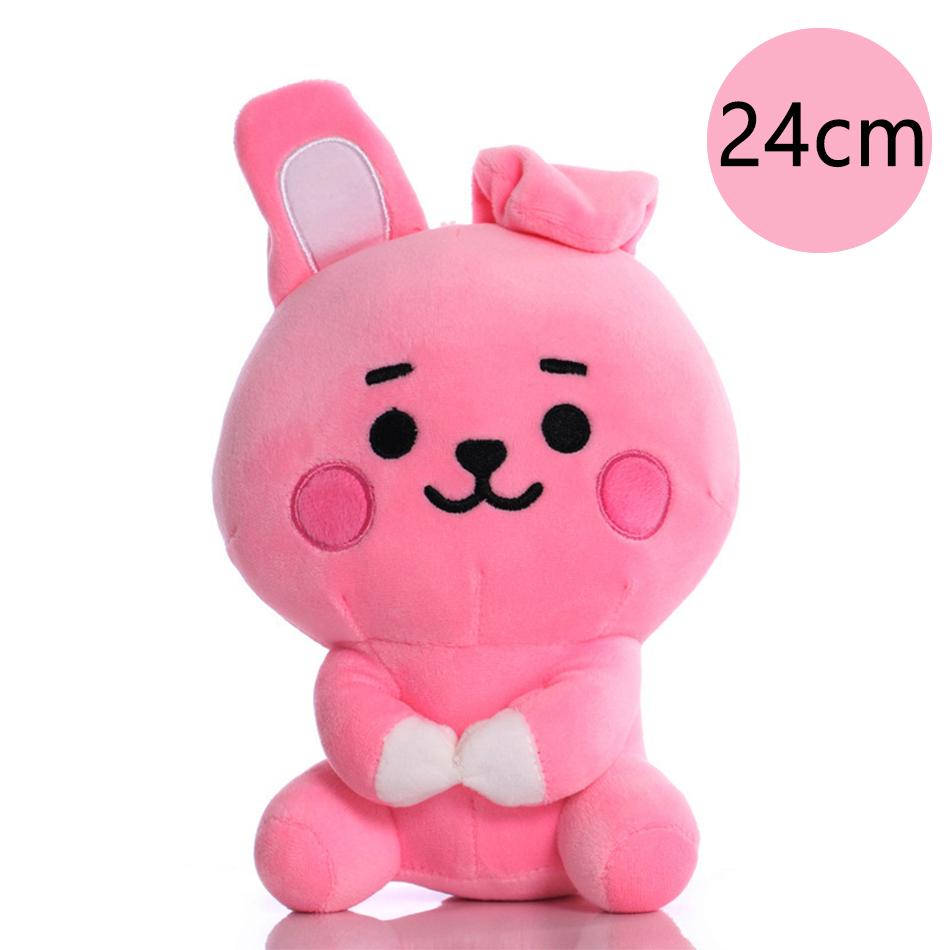 B-T-21 Plush Toy Tata Koay Shooky Mang Cooky Cartoon Animal Backpack Key Mobile Phone Pendant Office Toys Friend Gift