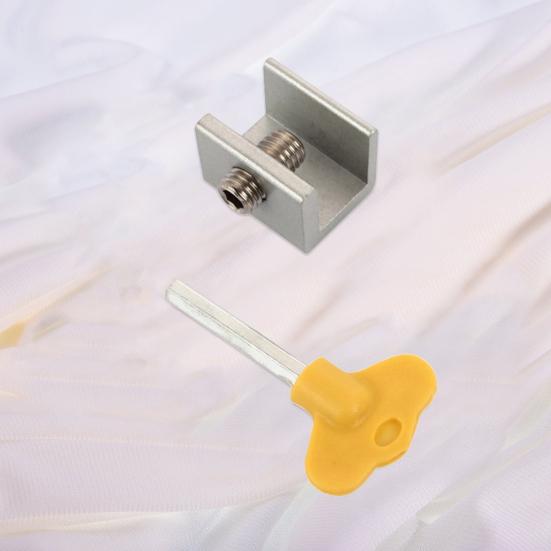 2 шт. замки для раздвижных окон без перфорации, гибкие регулируемые замки для окон из нержавеющей стали, безопасный замок для ежедневного использования