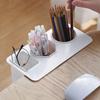 Помада, кисть для макияжа, органайзер, пенал для хранения, косметички, офисный стол, контейнер, настольная коробка для ручек