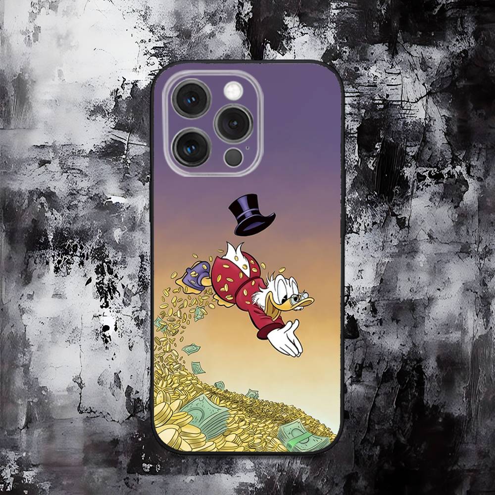 M-Monopoly Cash Phone Case For iPhone 16,15,14,13,12,11,Pro,Max,Plus,X,XS,SE,E,Mini,Soft Silicone Black Case