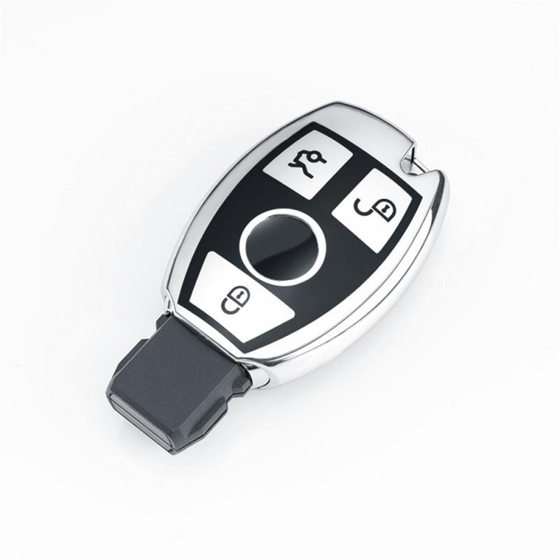 Мягкий чехол для дистанционного ключа автомобиля из ТПУ для Mercedes Bnez CLA GLC GLA GLK W203 W210 W211 W204 W176 ABCR Class AMG Аксессуары