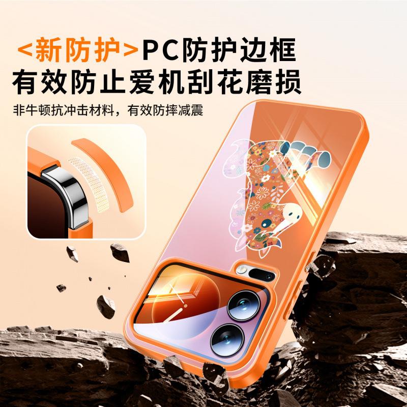 Год Лошади подходит для чехла для мобильного телефона Xiaomi Mi 17, новый объектив Xiaomi Mi 17promax полностью закрывает камеру, красный чехол Xiaomi 15.